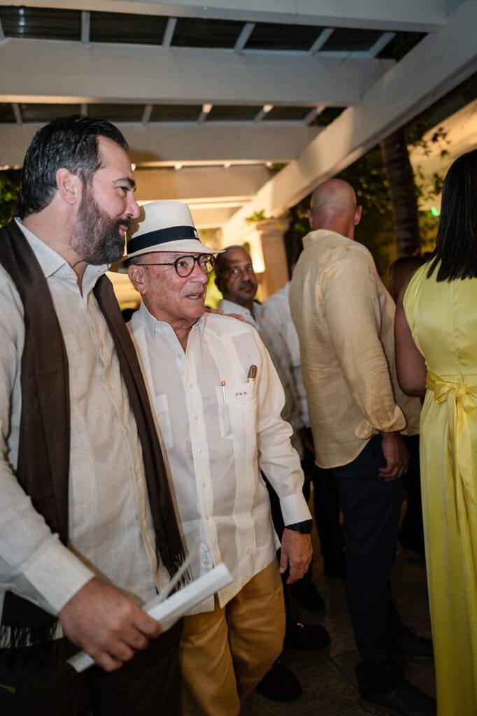 Ciro Cascella of Arturo Fuente with Frank Rainieri during PROCIGAR Night Punta Cana 2026