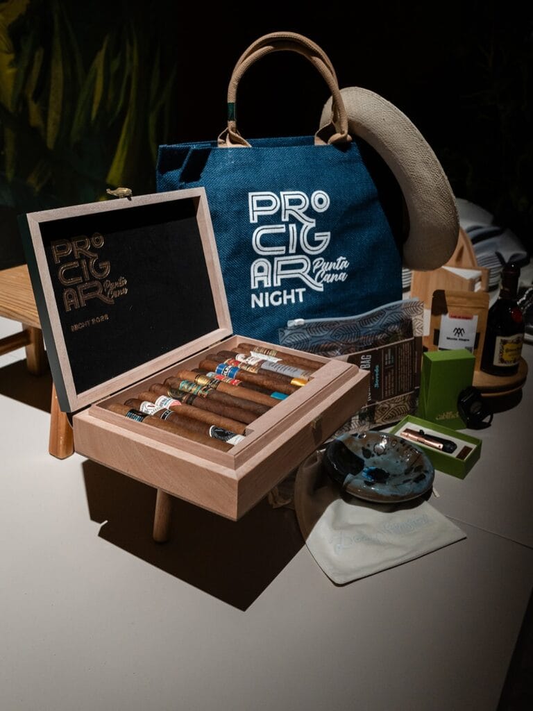 Premium cigars included in the PROCIGAR Night Punta Cana 2026 welcome package