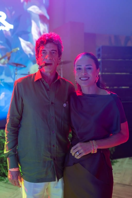 Jochy Blanco and Marisol de Blanco during Procigar Night Punta Cana 2026