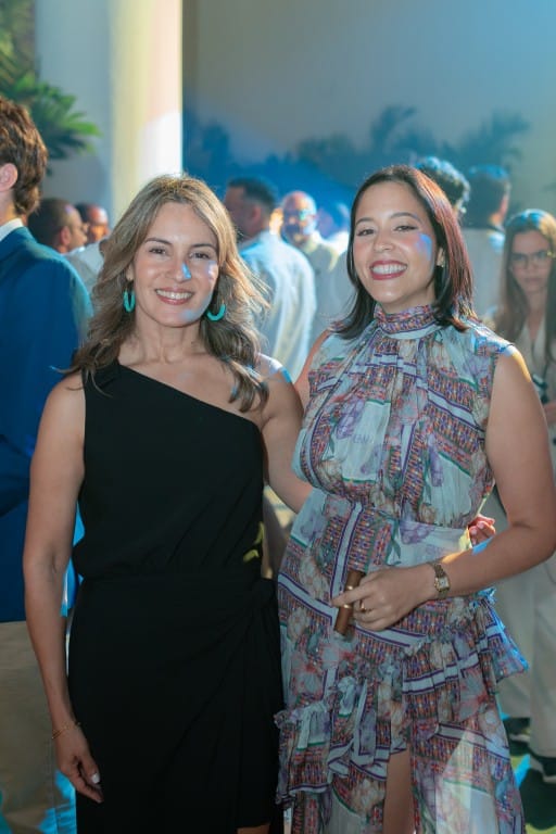 Catherine Llibre and Nirka Reyes Estrella during Procigar Night Punta Cana 2026